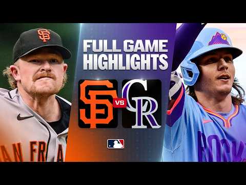 MLB 샌프란시스코 3-15 콜로라도 하이라이트