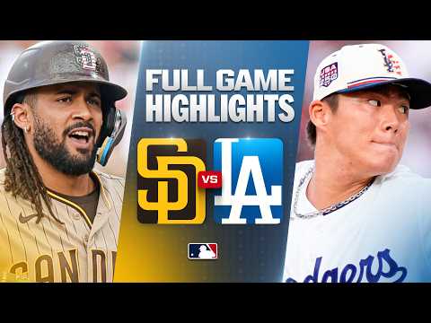 MLB 샌디에이고 0-3 LA다저스 하이라이트