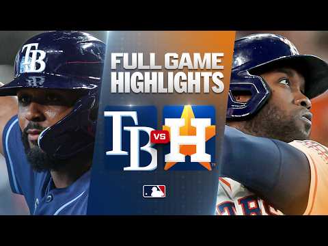 MLB 탬파베이 8-10 휴스턴 하이라이트