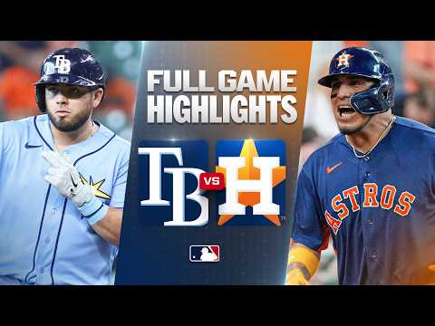 MLB 탬파베이 0-2 휴스턴 하이라이트
