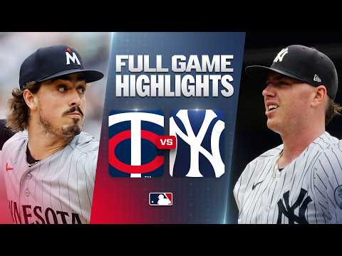 MLB 미네소타 6-1 뉴욕양키스 하이라이트