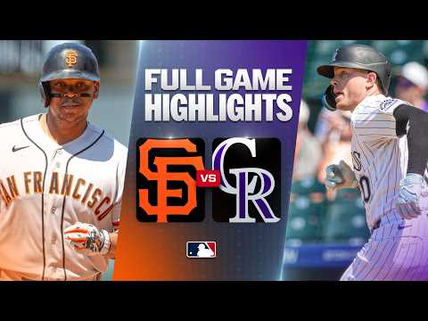 MLB 샌프란시스코 6-7 콜로라도 하이라이트