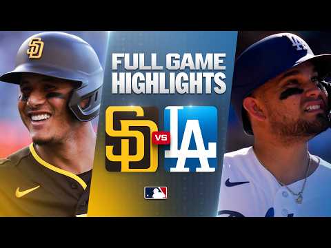 MLB 샌디에이고 5-2 LA다저스 하이라이트