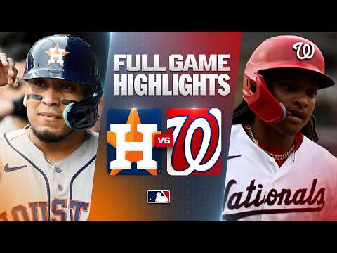 MLB 휴스턴 11-12 워싱턴 하이라이트