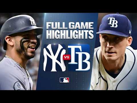 MLB 뉴욕양키스 5-1 탬파베이 하이라이트