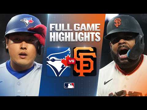 MLB 토론토 1-10 샌프란시스코 하이라이트