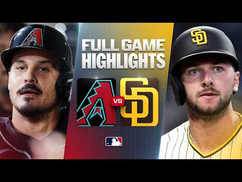 MLB 애리조나 8-0 샌디에이고 하이라이트