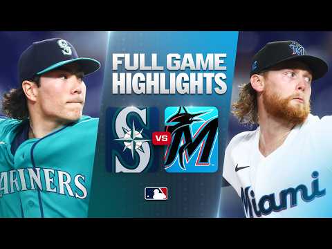 MLB 시애틀 5-6 마이애미 하이라이트