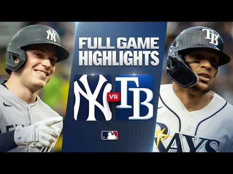 MLB 뉴욕양키스 4-6 탬파베이 하이라이트