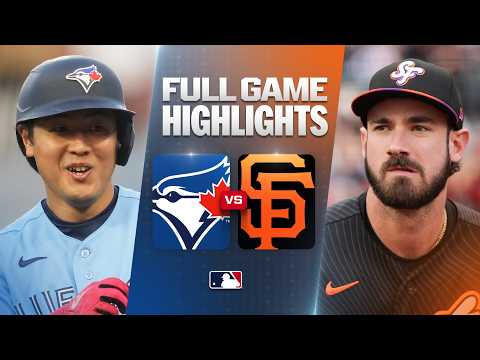MLB 토론토 9-3 샌프란시스코 하이라이트