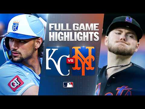 MLB 캔자스시티 2-6 뉴욕 메츠 하이라이트