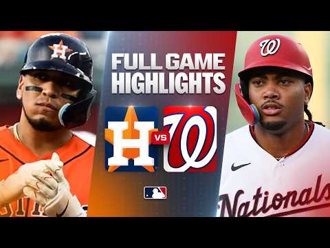MLB 휴스턴 2-8 워싱턴 하이라이트