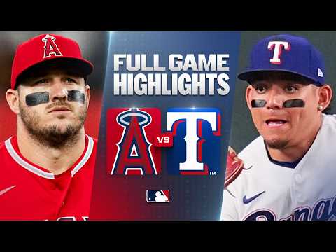MLB LA에인절스 13-1 텍사스 하이라이트