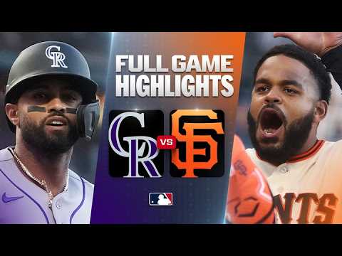 MLB 콜로라도 2-8 샌프란시스코 하이라이트