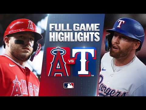 MLB LA에인절스 6-7 텍사스 하이라이트