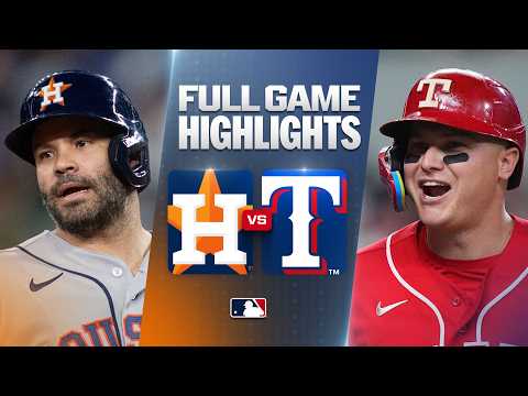 MLB 휴스턴 3-7 텍사스 하이라이트