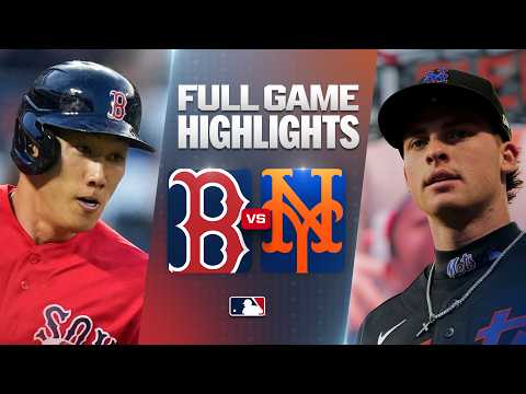 MLB 보스턴 6-2 뉴욕 메츠 하이라이트