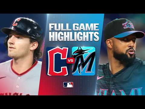 MLB 클리블랜드 가디언스 3-2 마이애미 하이라이트