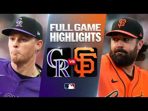 MLB 콜로라도 4-3 샌프란시스코 하이라이트