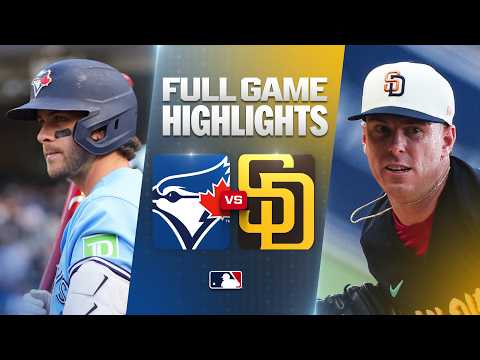 MLB 토론토 5-3 샌디에이고 하이라이트