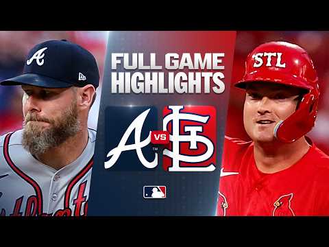 MLB 애틀랜타 1-2 St. 루이스 하이라이트