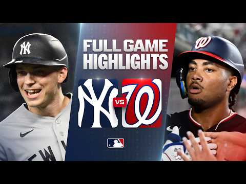 MLB 뉴욕양키스 5-3 워싱턴 하이라이트