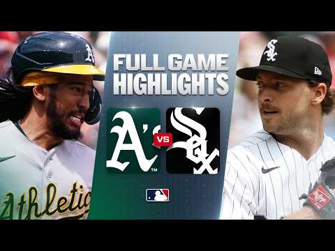 MLB 애슬레틱스 0-1 시카고 화이트삭스 하이라이트