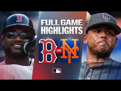 MLB 보스턴 4-0 뉴욕 메츠 하이라이트