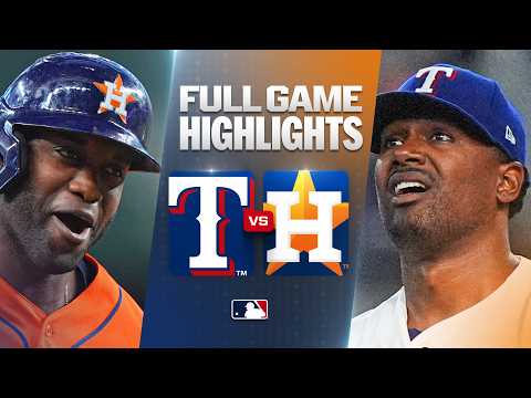 MLB 휴스턴 9-3 텍사스 하이라이트
