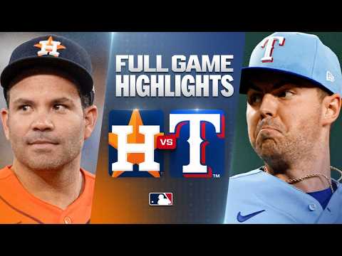 MLB 휴스턴 5-6 텍사스 하이라이트
