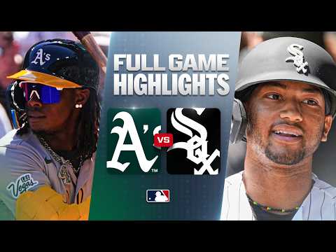 MLB 애슬레틱스 1-9 시카고 화이트삭스 하이라이트