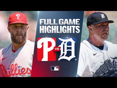 MLB 필라델피아 5-0 디트로이트 하이라이트