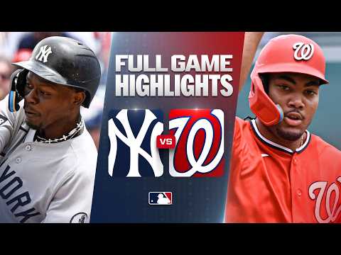MLB 뉴욕양키스 5-3 워싱턴 하이라이트