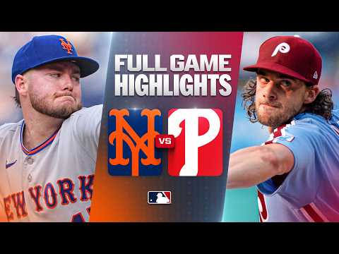 MLB 뉴욕 메츠 4-1 필라델피아 하이라이트