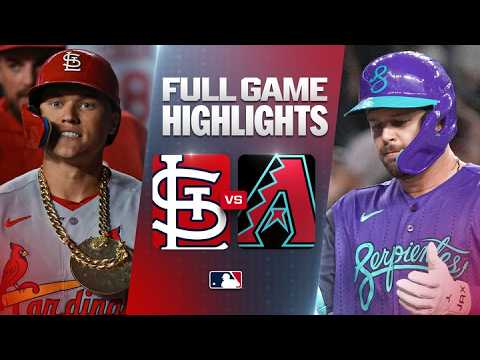 MLB St. 루이스 5-4 애리조나 하이라이트