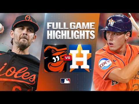 MLB 볼티모어 3-2 휴스턴 하이라이트