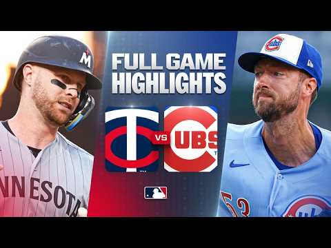 MLB 미네소타 5-2 시카고 컵스 하이라이트