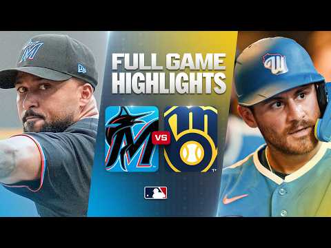 MLB 마이애미 1-2 밀워키 하이라이트
