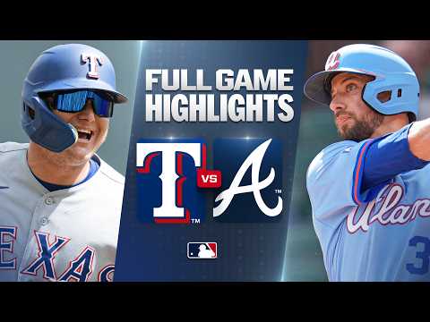 MLB 텍사스 7-6 애틀랜타 하이라이트