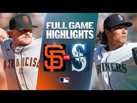 MLB 샌프란시스코 3-4 시애틀 하이라이트