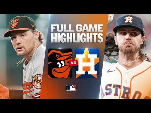 MLB 볼티모어 4-2 휴스턴 하이라이트