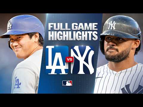 MLB LA다저스 1-2 뉴욕양키스 하이라이트