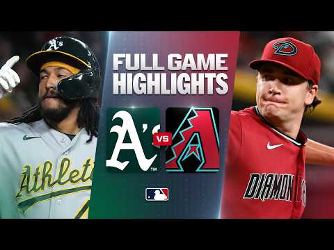 MLB 애슬레틱스 5-2 애리조나 하이라이트