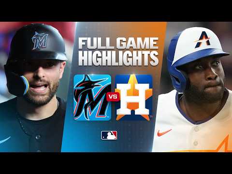 MLB 마이애미 5-8 휴스턴 하이라이트