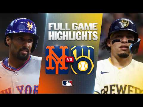 MLB 뉴욕 메츠 4-0 밀워키 하이라이트