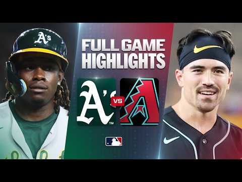 MLB 애슬레틱스 5-6 애리조나 하이라이트