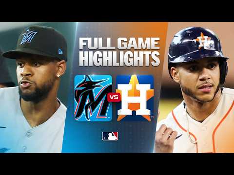 MLB 마이애미 3-5 휴스턴 하이라이트