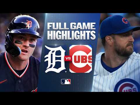 MLB 디트로이트 5-1 시카고 컵스 하이라이트