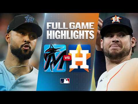 MLB 마이애미 2-5 휴스턴 하이라이트