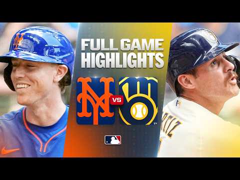 MLB 뉴욕 메츠 3-4 밀워키 하이라이트